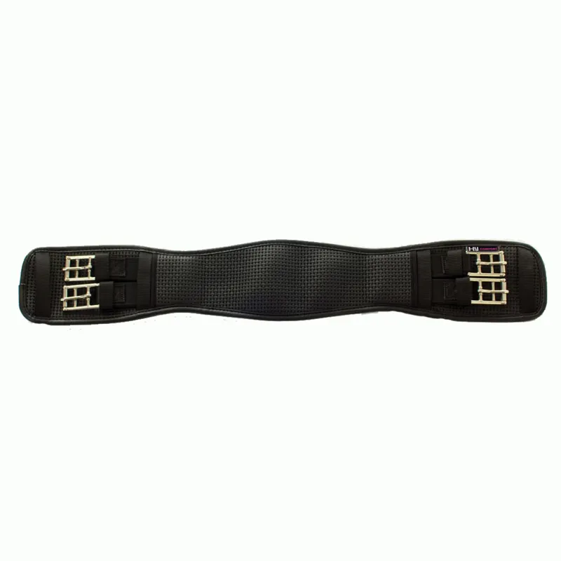 Hy Comfort Waffle Dressage Girth - Black